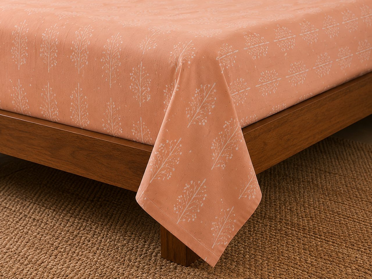 Dahlia Blush Bedsheet Set – King view 5