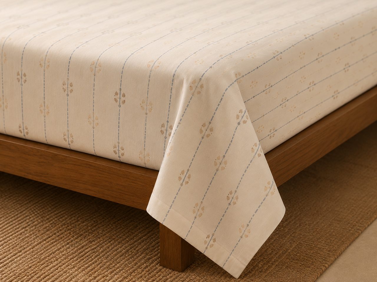 Linear Bloom Bedsheet Set – King view 5