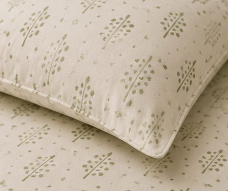 Sage Leaf Bedsheet Set – King view 3