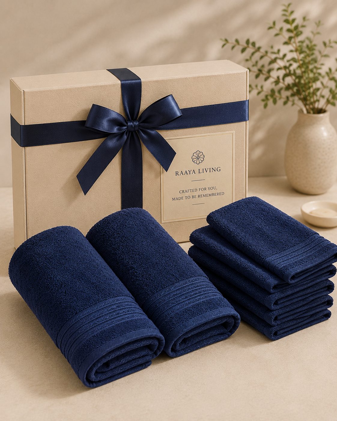 Close-up view of Corporate Textile Gift Set