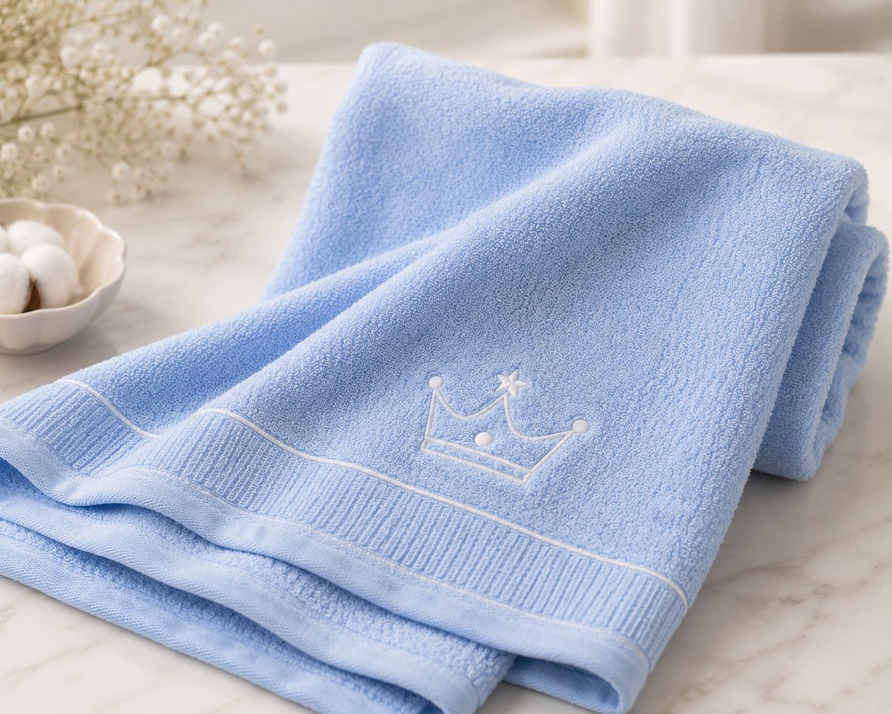 Close-up view of Kids Bath Towel