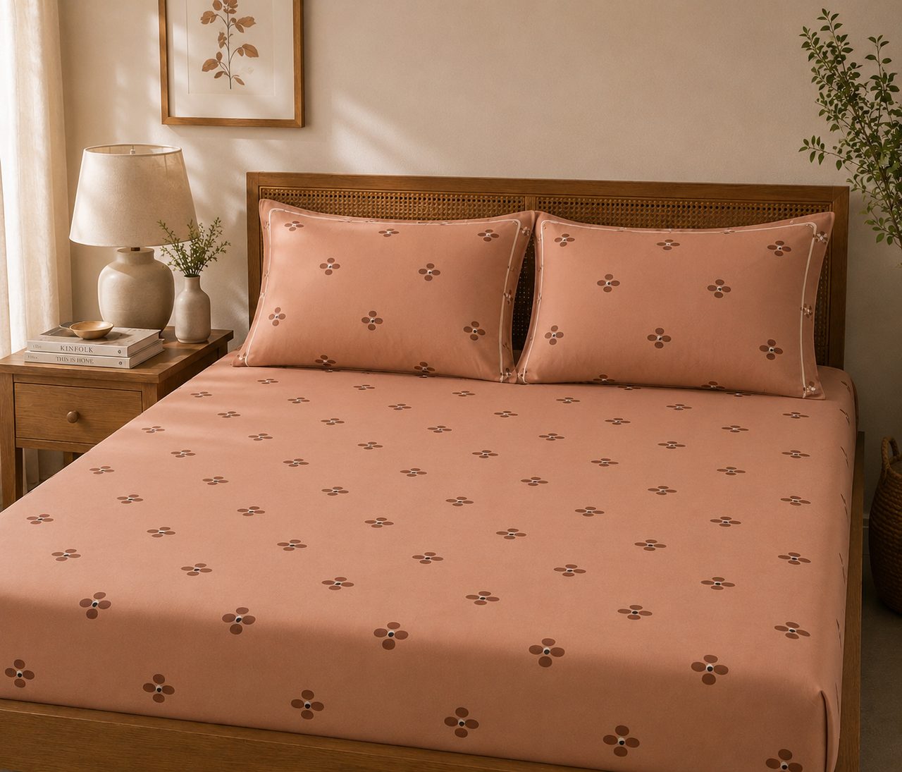 Blue Spring Bedsheet Set – Queen view 3