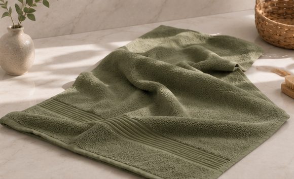 Signature Combed Cotton Bath Towel view 5
